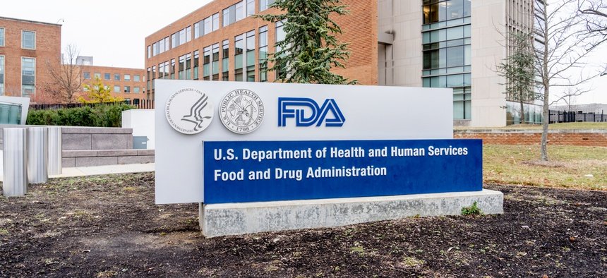 U.S. Food and Drug Administration sign